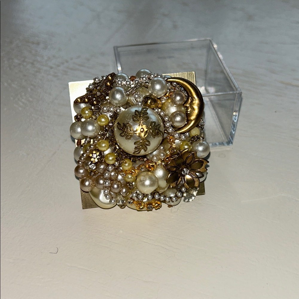 NWT Anthropologie x John Wind Ornate Keepsake Jewelry Box